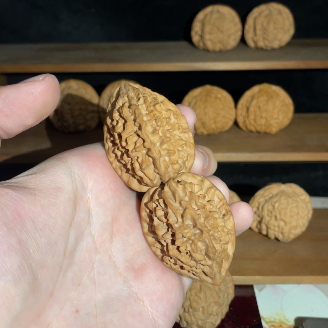 文玩核桃把件38毕业招财鼠