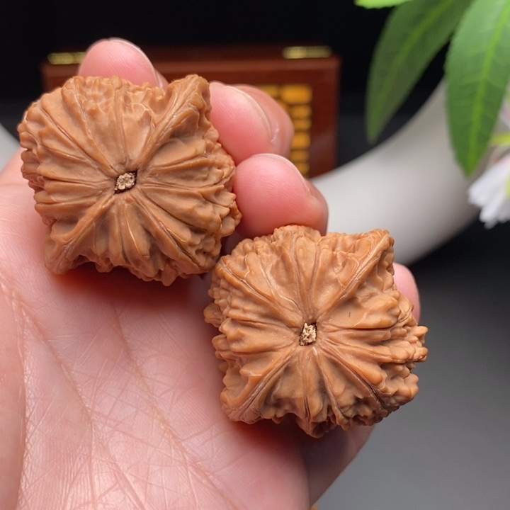 文玩核桃把件磨盘40