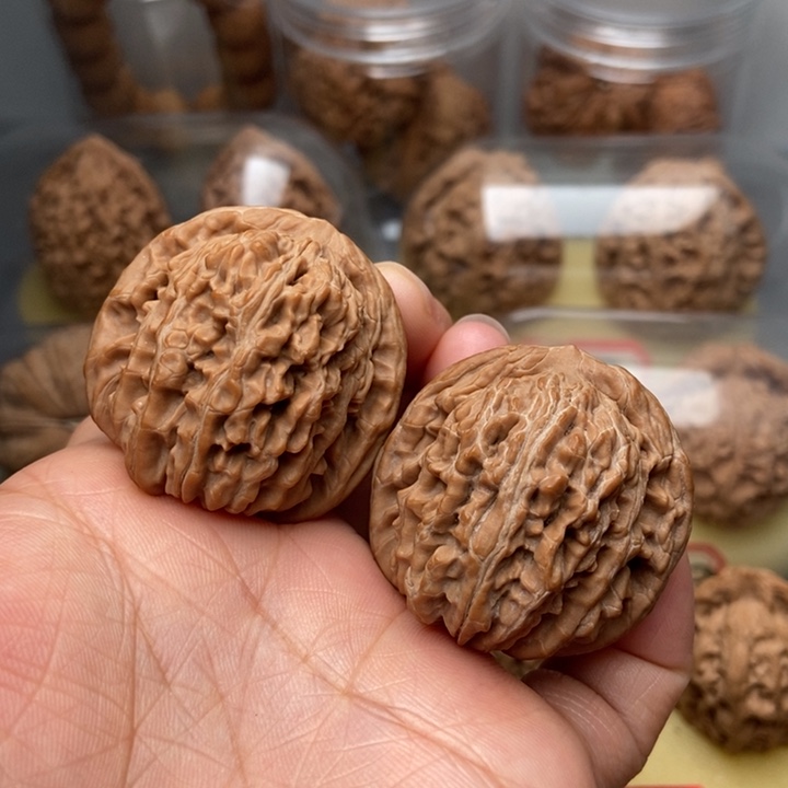 文玩核桃把件四座楼