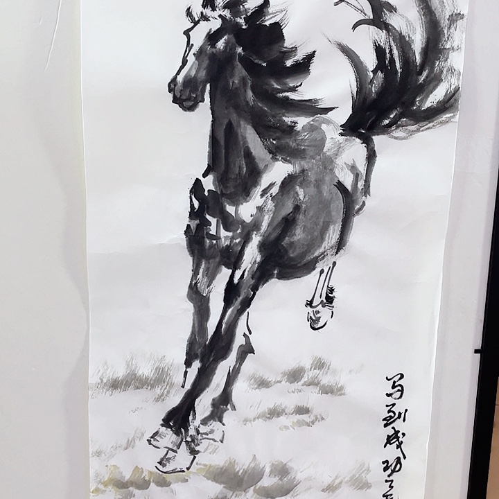 国画张圣敏先生纯手绘作品