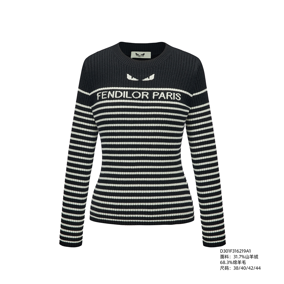 FENDILOR小怪兽25年秋冬款女士毛衣 D301F316219A
