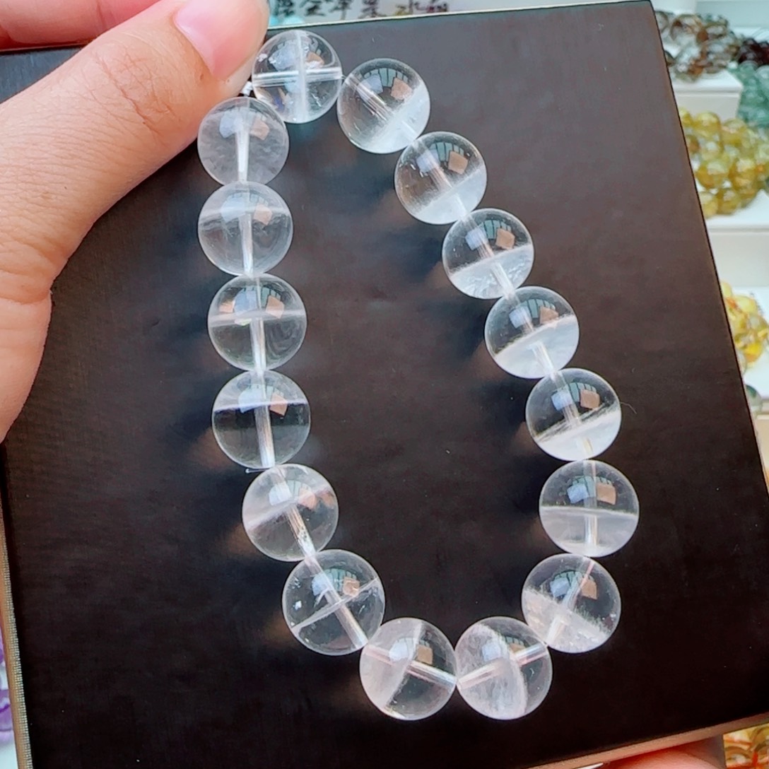 水晶手链未镶嵌手串