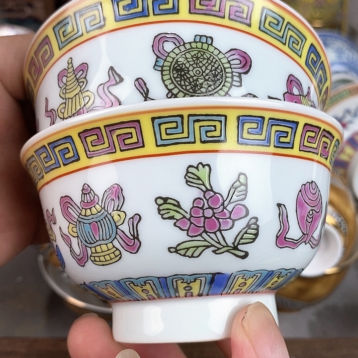 景德镇陶瓷藏式茶碗