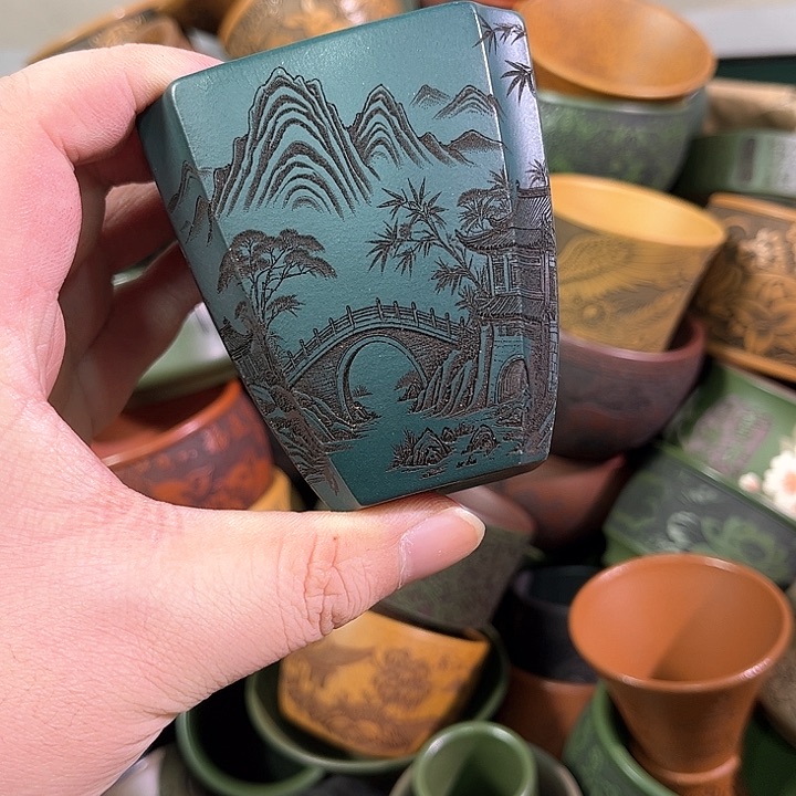 茶杯紫砂全手工紫砂主人杯