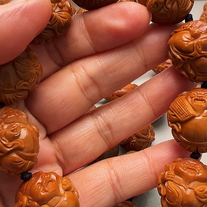 手串/手链橄榄核八方来财