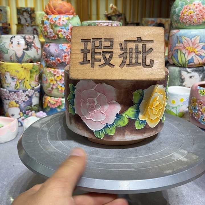 景德镇艺术手绘作品