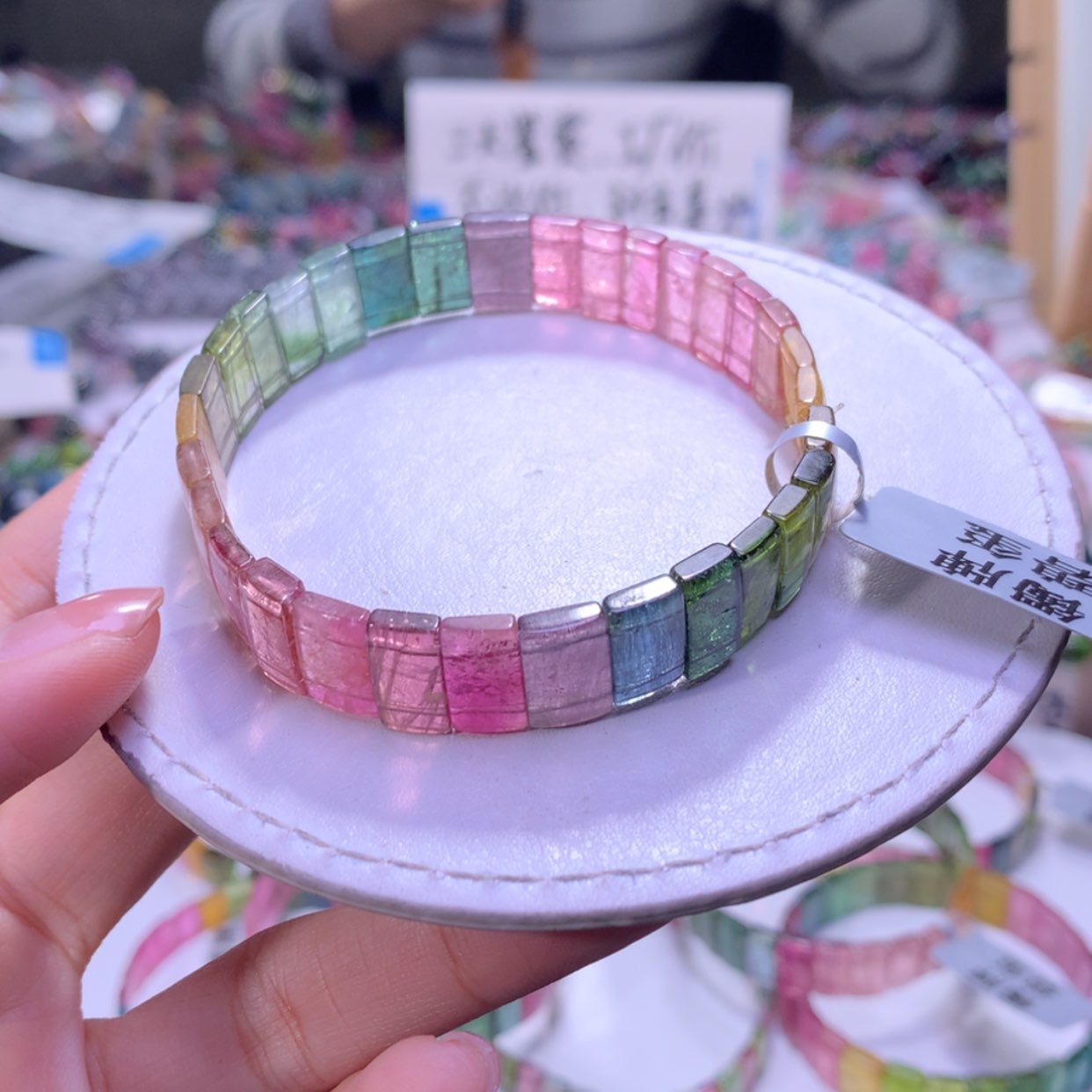 【闪购商品】未镶嵌手串碧玺11.4mm左右