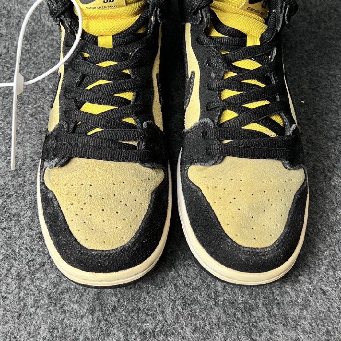 95新 LANVIN dunk黑黄41码d2918鞋