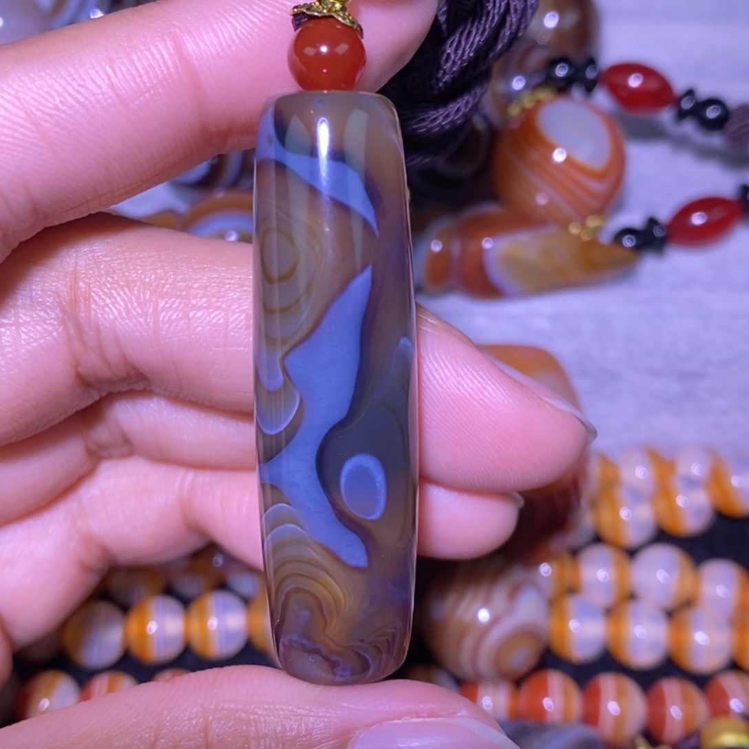 玛瑙/玉髓未镶嵌颈饰