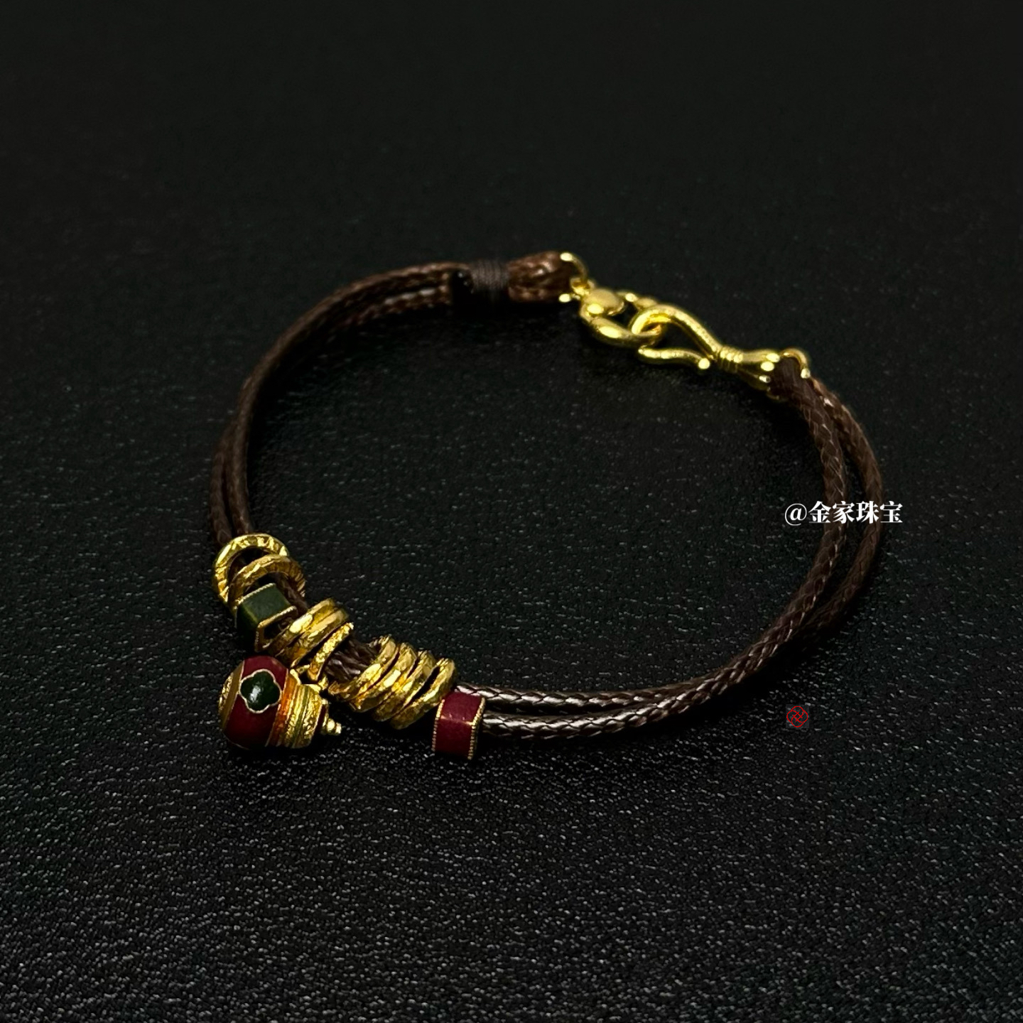 【金家】小胖葫手绳 黄金足金 琳琅满目可爱好玩情侣款