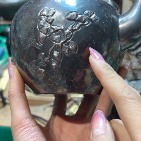 中古美术，金银铜铁锡江***鸟