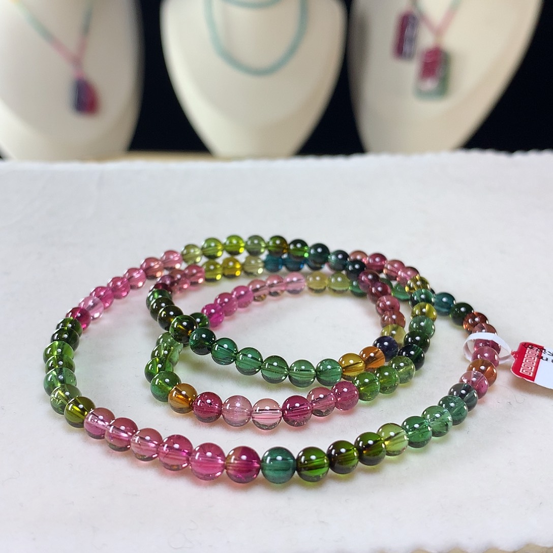 碧玺手链未镶嵌碧玺手链