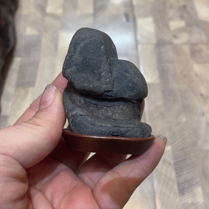 小石头茶道具摆件摆件