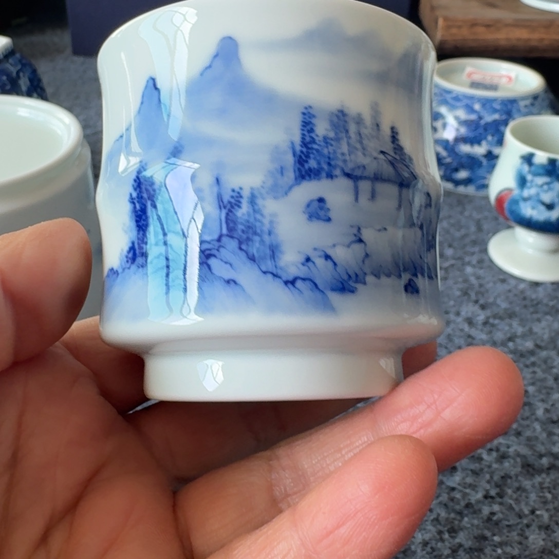 现代景德镇陶瓷手绘茶具