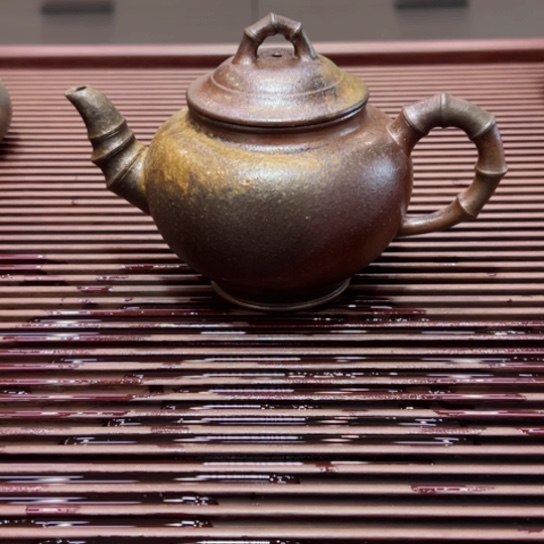 紫砂茶壶白**味黄龙山大水潭红降坡半手工