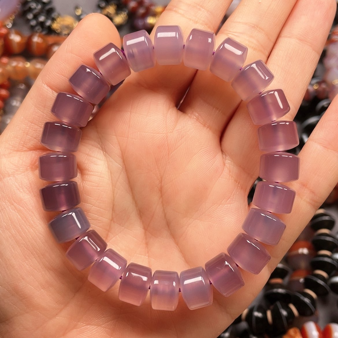 【闪购商品】玛瑙/玉髓合金珠宝半成品