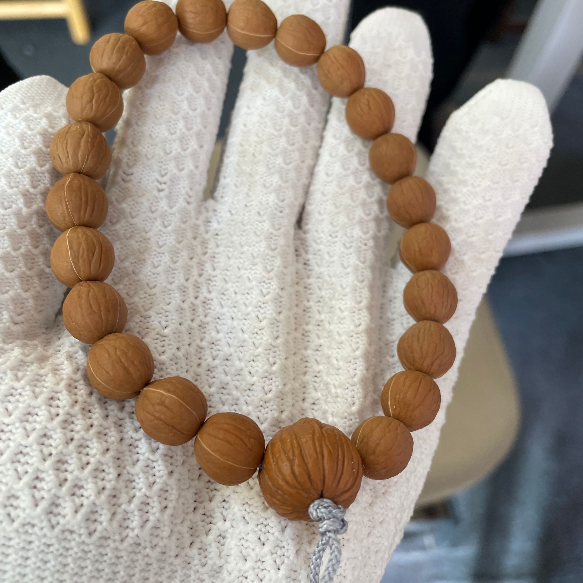 徐胖文玩猴头核桃凤仙手持