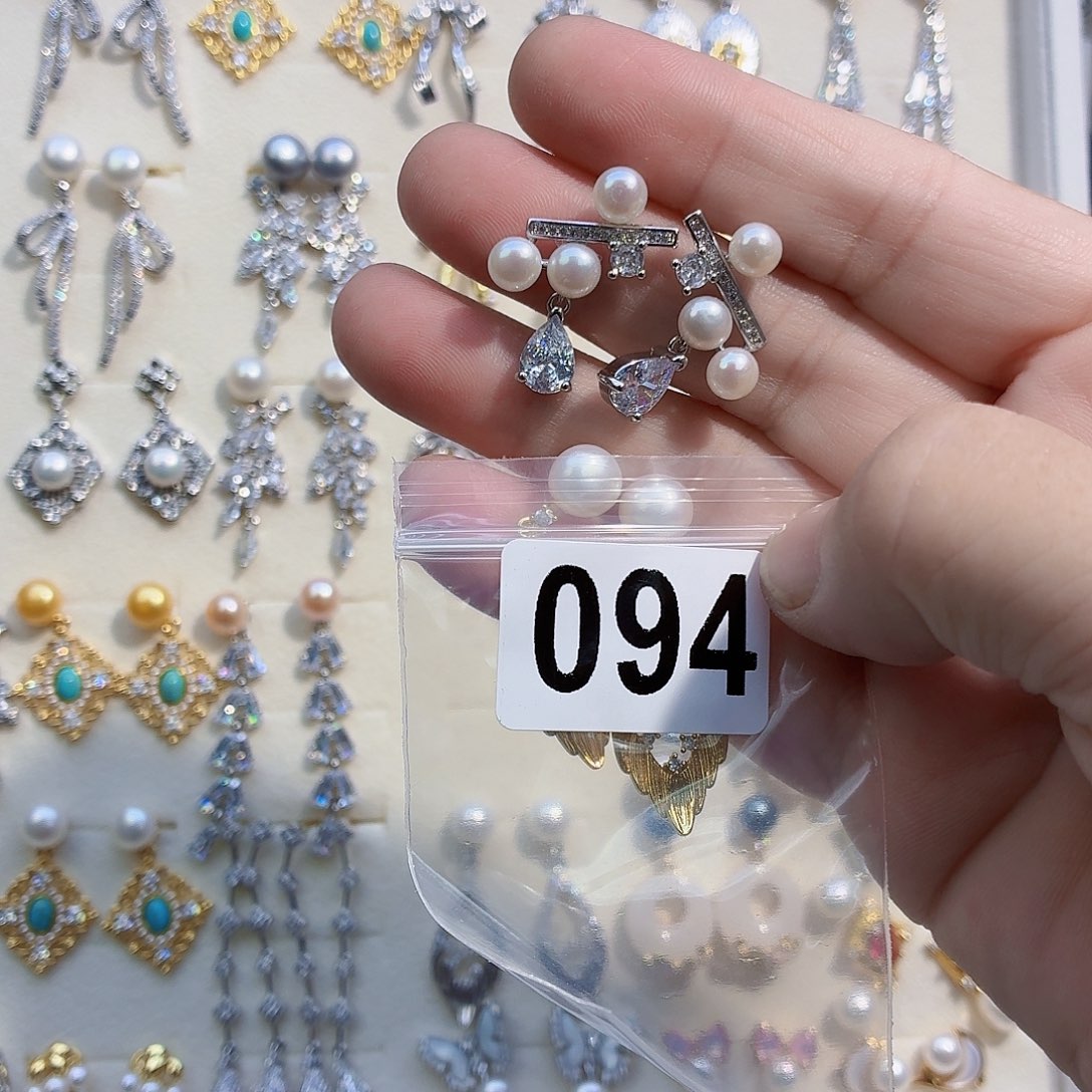 *****耳饰淡水珍珠合金