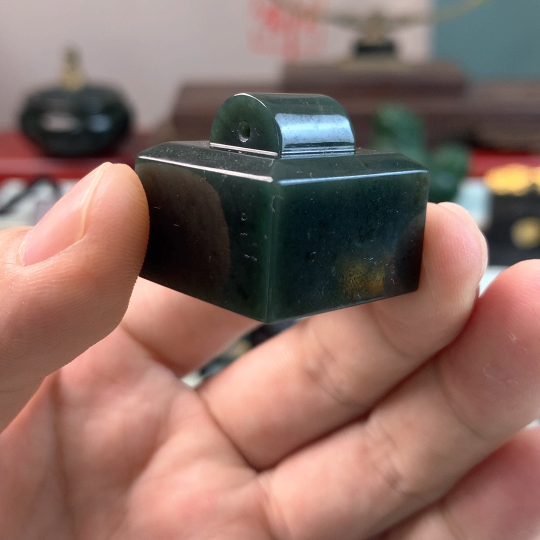 和田玉印章未镶嵌