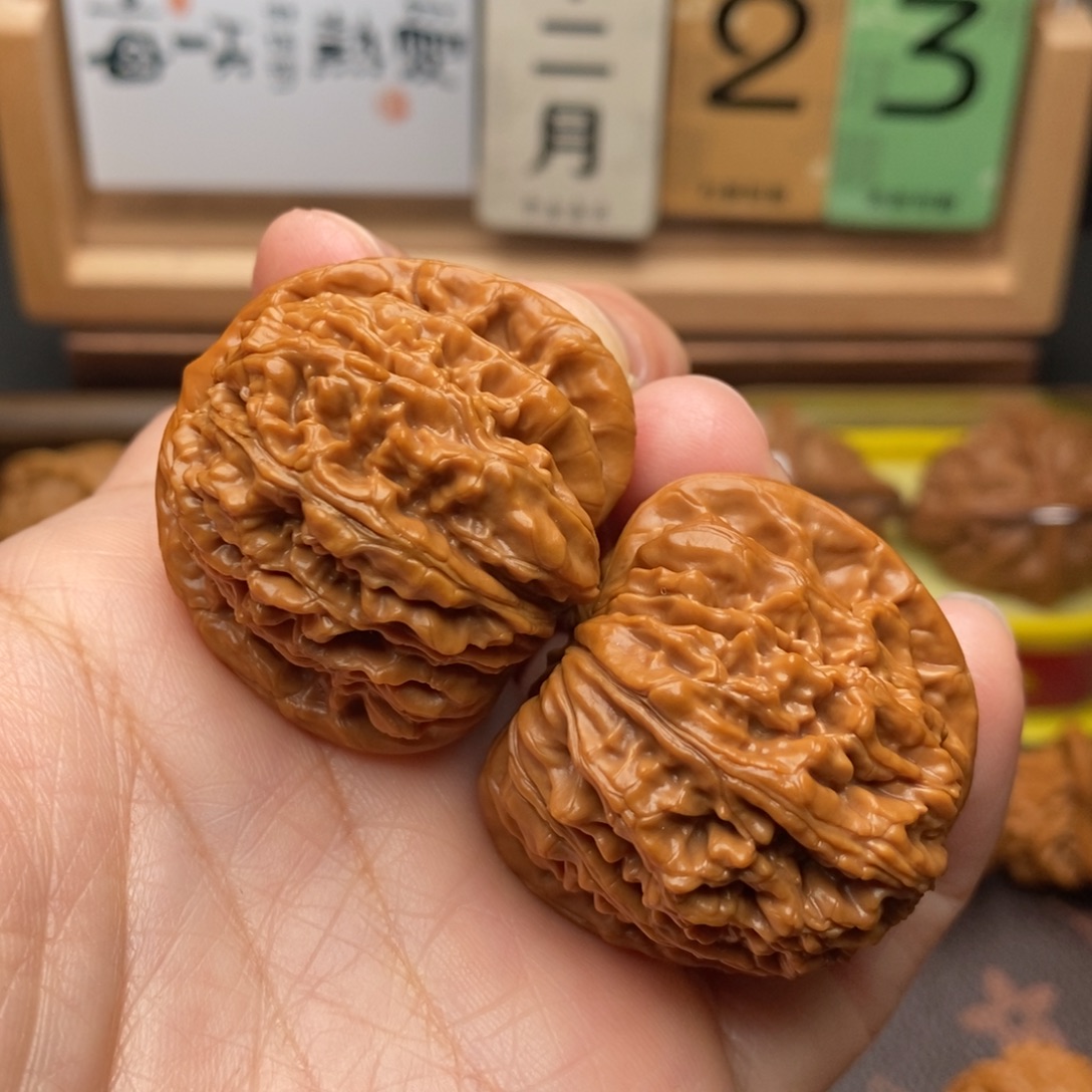 文玩核桃把件四座楼39