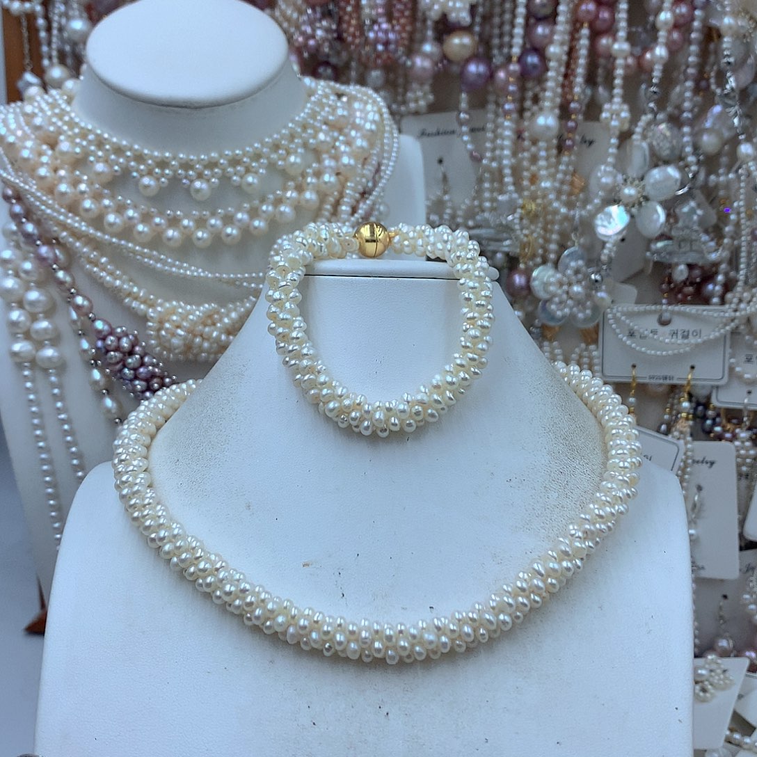 娟****耳饰银S925镶嵌淡水珍珠