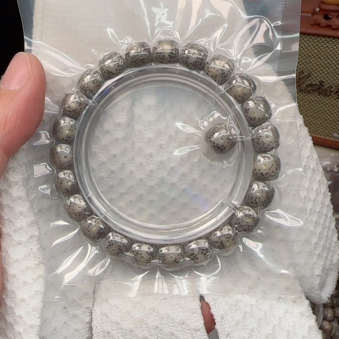 星月菩提手串糯冰针尖星10*9