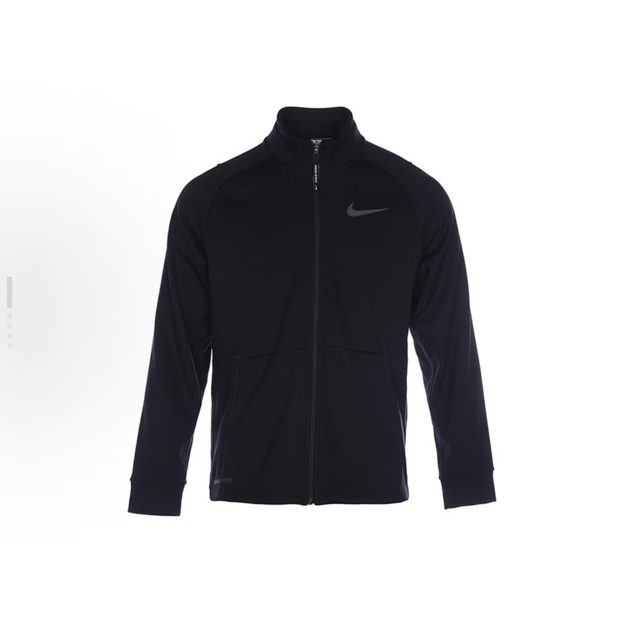 Nike Logo贴标拉链开衫立领长袖夹克 男款 黑色 DM5941010