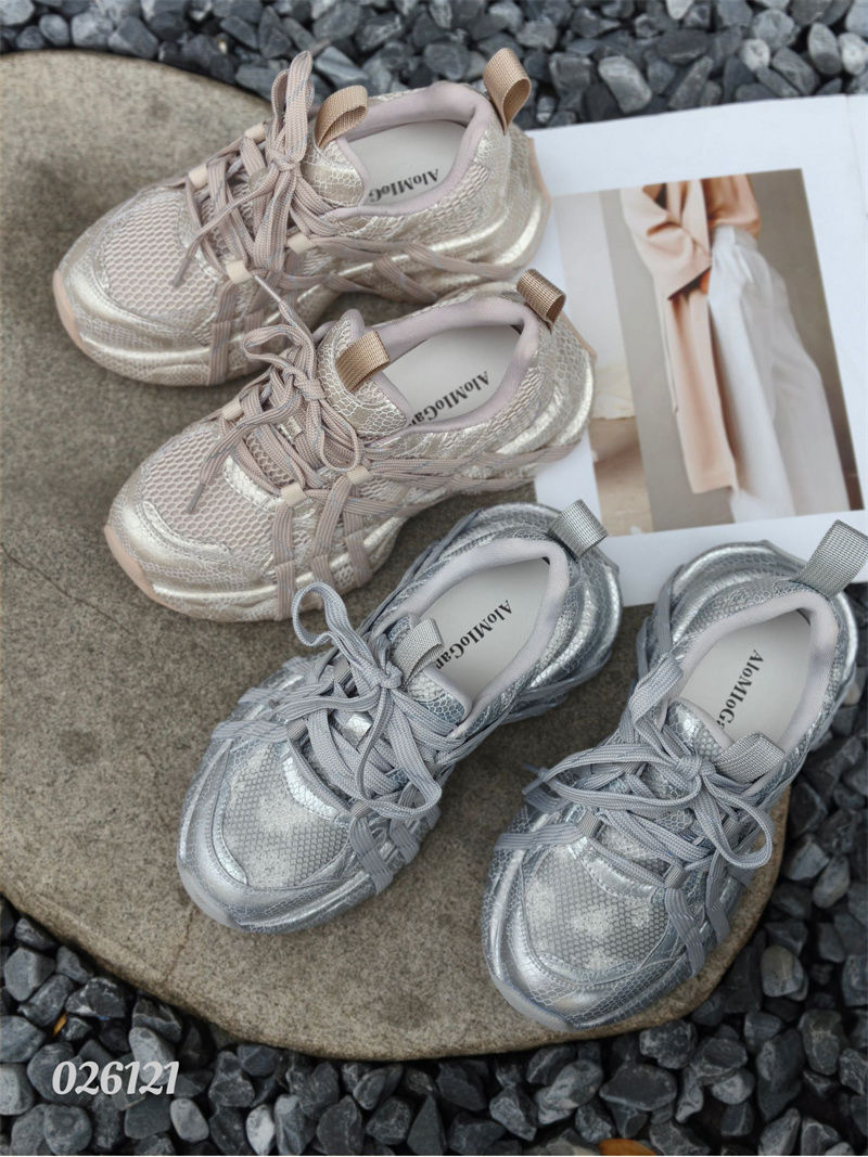 老爹鞋 系带休闲鞋 显脚小 026121