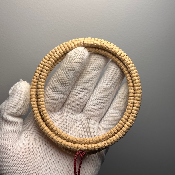 顶品精致药片#高货热振百香籽108长串脖挂佛珠念珠柏香籽