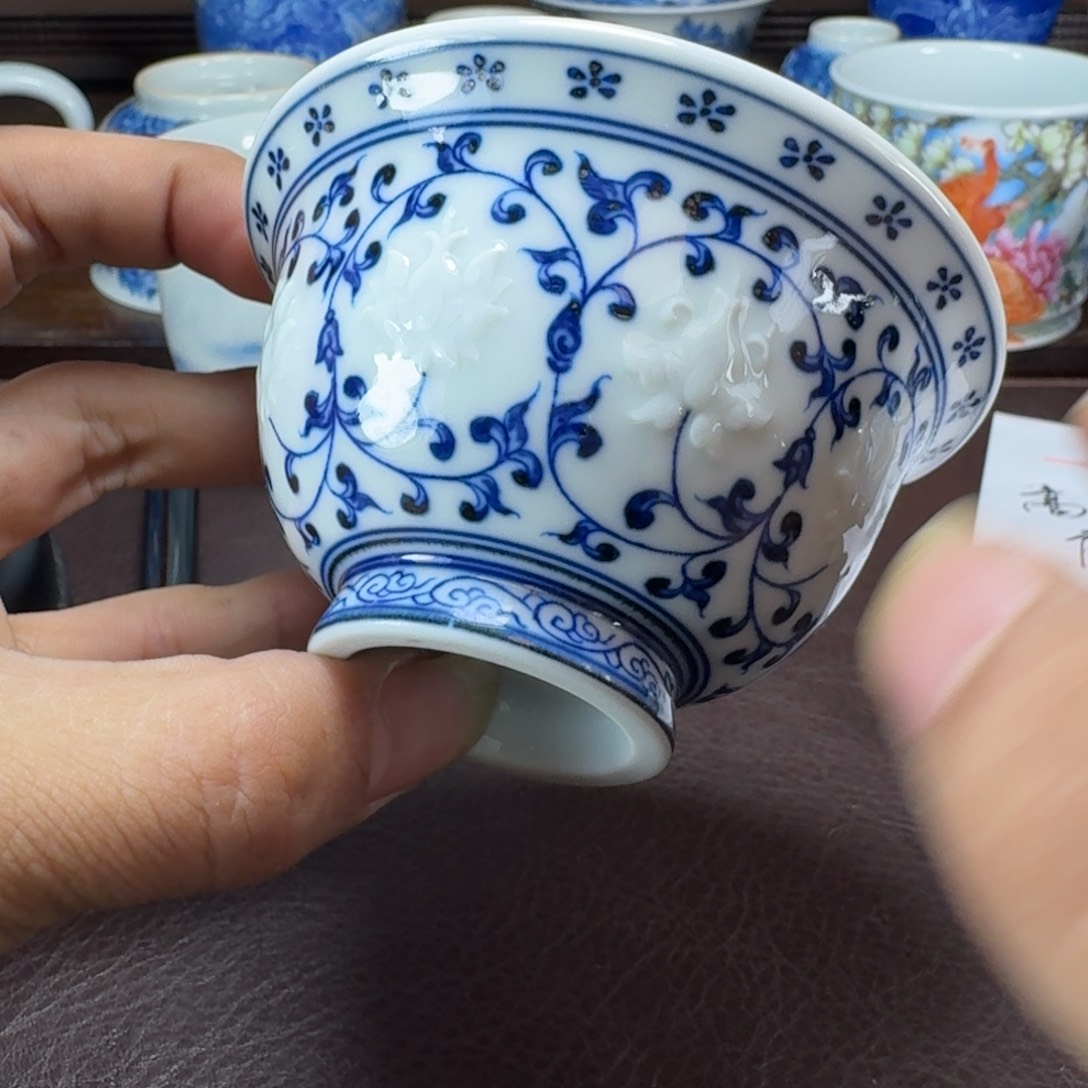 八***月瓷片当代景德镇陶瓷手绘茶具