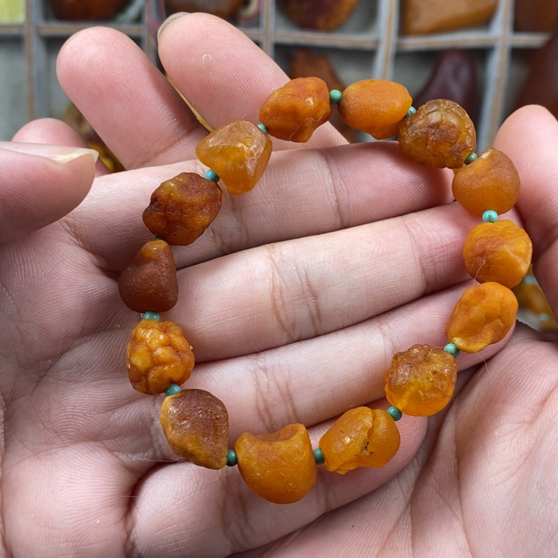 琥珀未镶嵌珠宝奇石