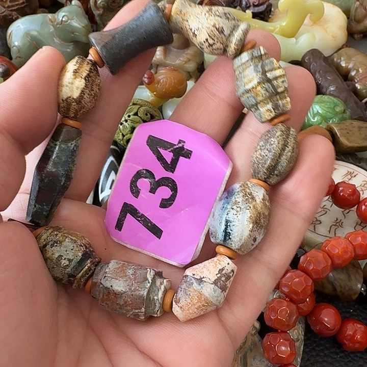 玛瑙/玉髓未镶嵌颈饰