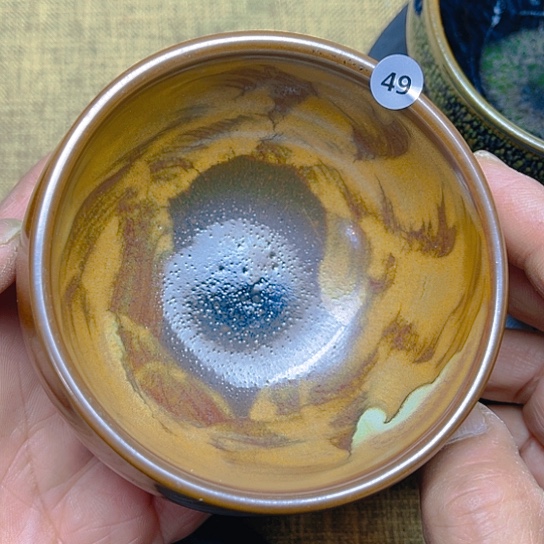 茶盏龙窑柴烧将军器型8.8口径