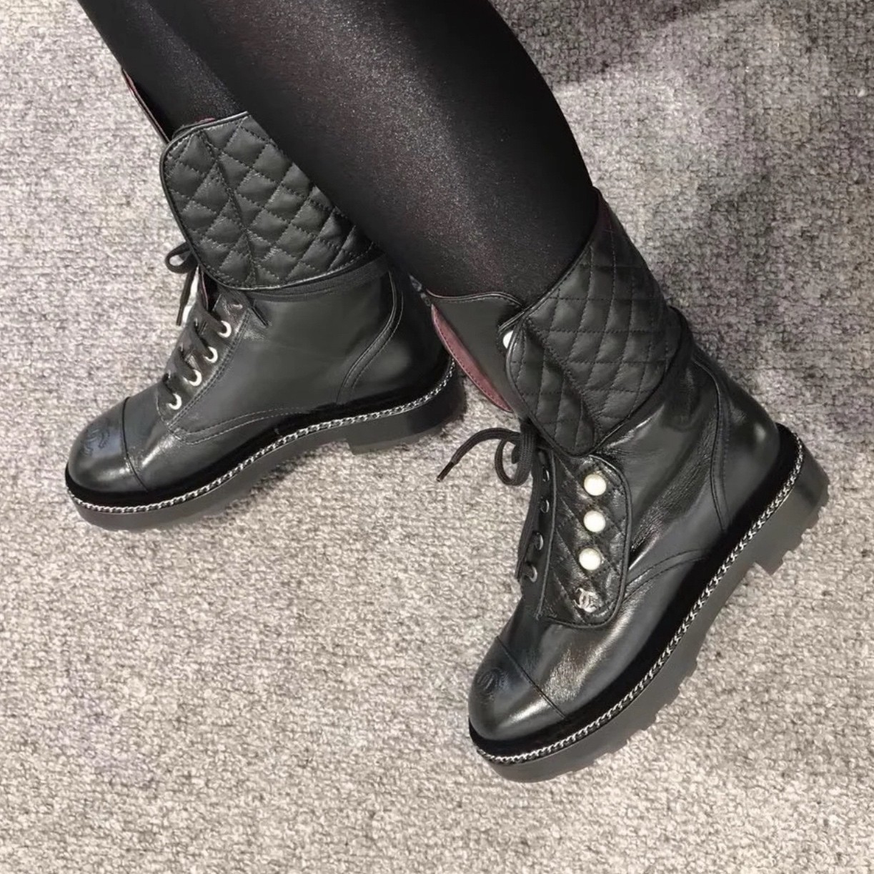 99新 Chanel/香奈儿 靴子/37码/Xspk223