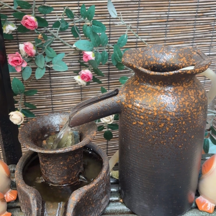 粗陶口径13/27，13/15/15➕10W水泵➕水管➕过滤棉