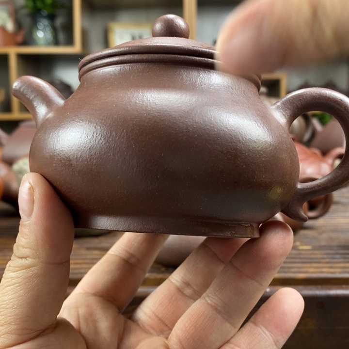 紫砂茶壶福**.原矿紫砂壶