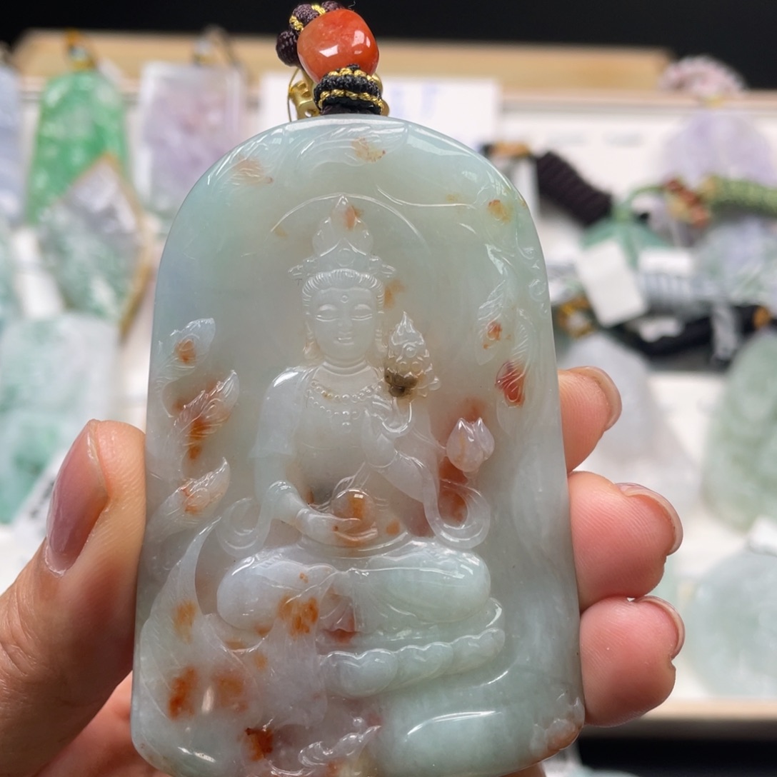 翡翠吊坠(不含链)未镶嵌