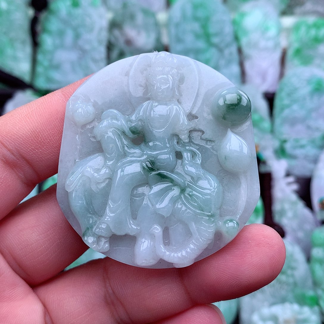 翡翠吊坠(不含链)未镶嵌