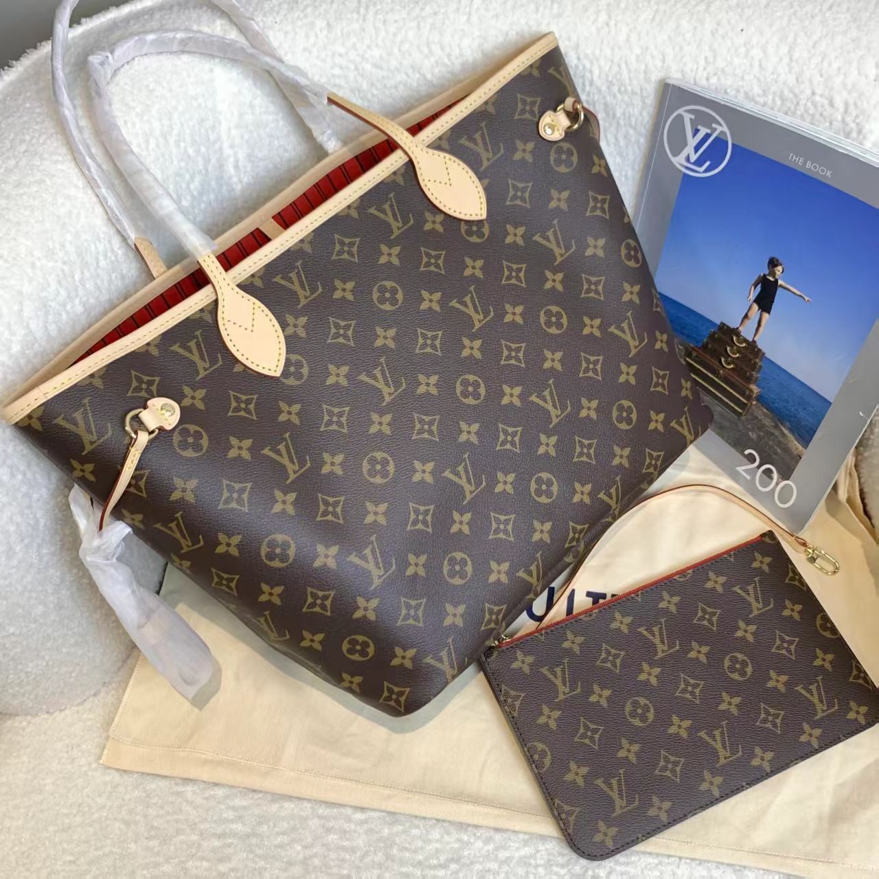 全新未使用 LouisVuitton/路易威登 壹臻/neverful中号 30715070