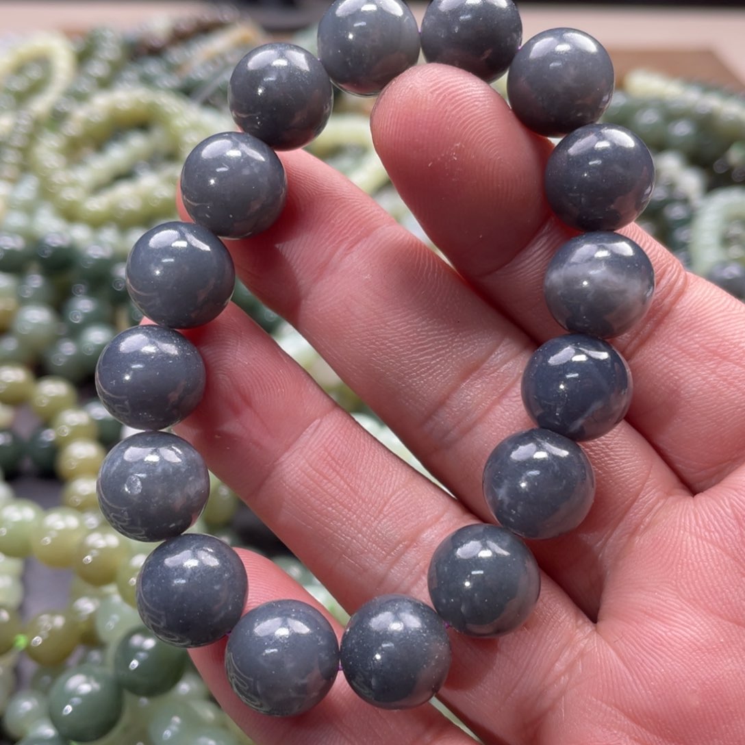 和田玉手链未镶嵌