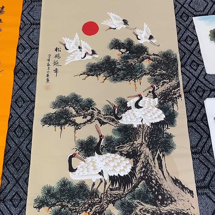 小周画廊的直播间