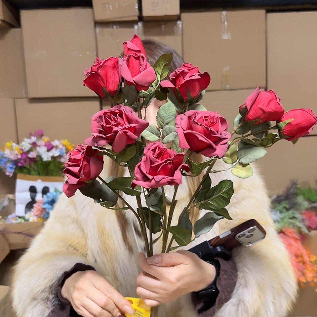 177号「闪购」仿真花，公主请下单