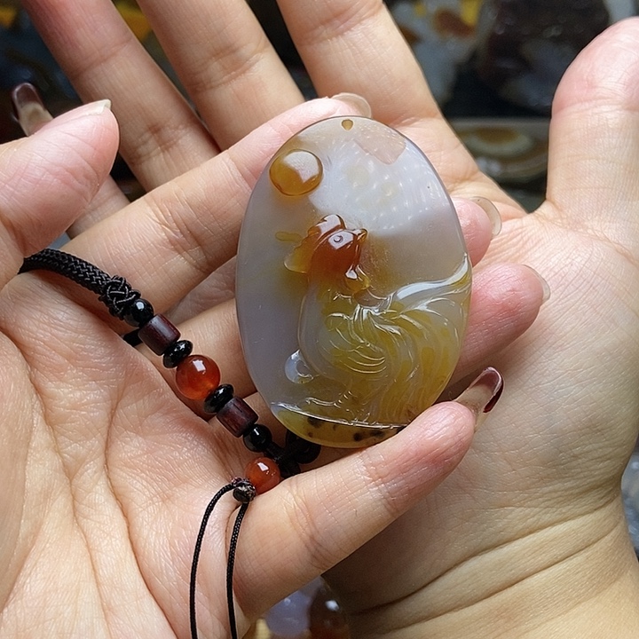 玛瑙/玉髓颈饰未镶嵌用****9