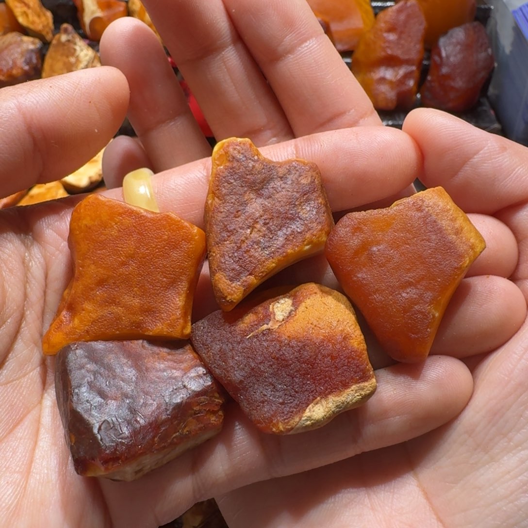 定制琥珀未镶嵌不****❄定制