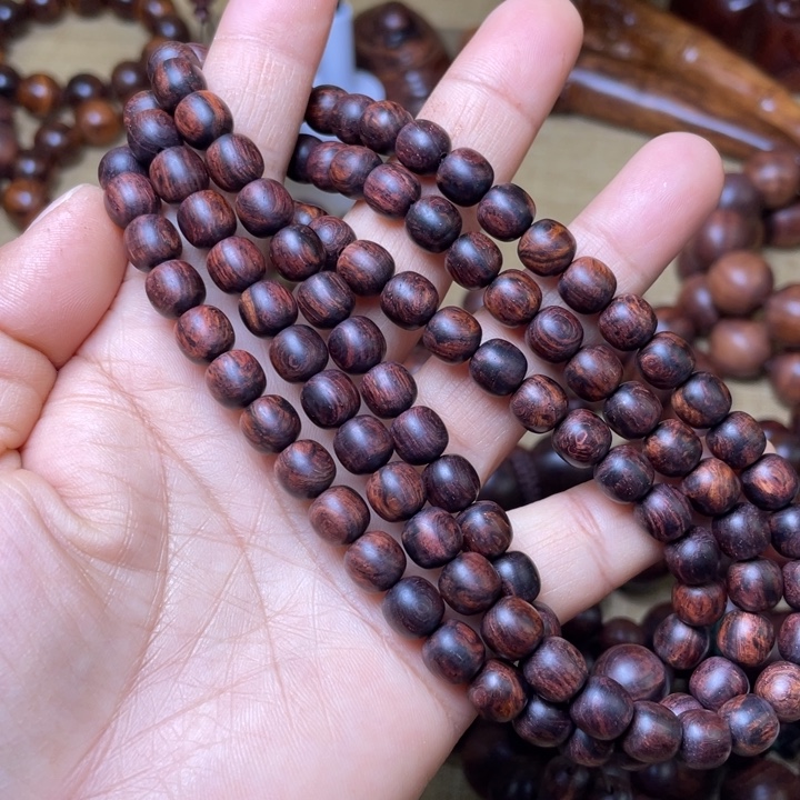 漫***人手串/手链黄花梨/降香黄檀海黄紫油梨老料0.8