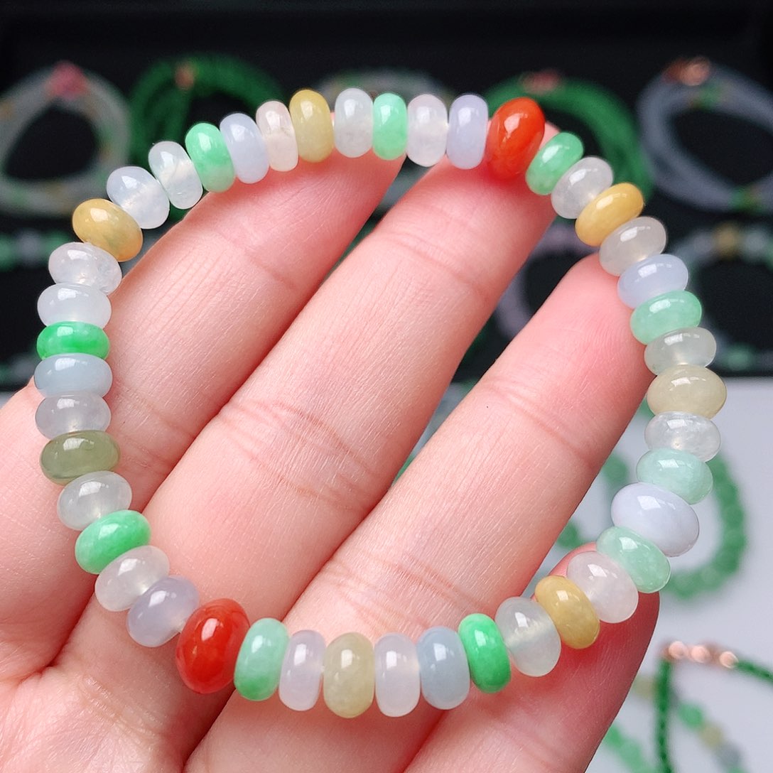 翡翠手链未镶嵌翡翠