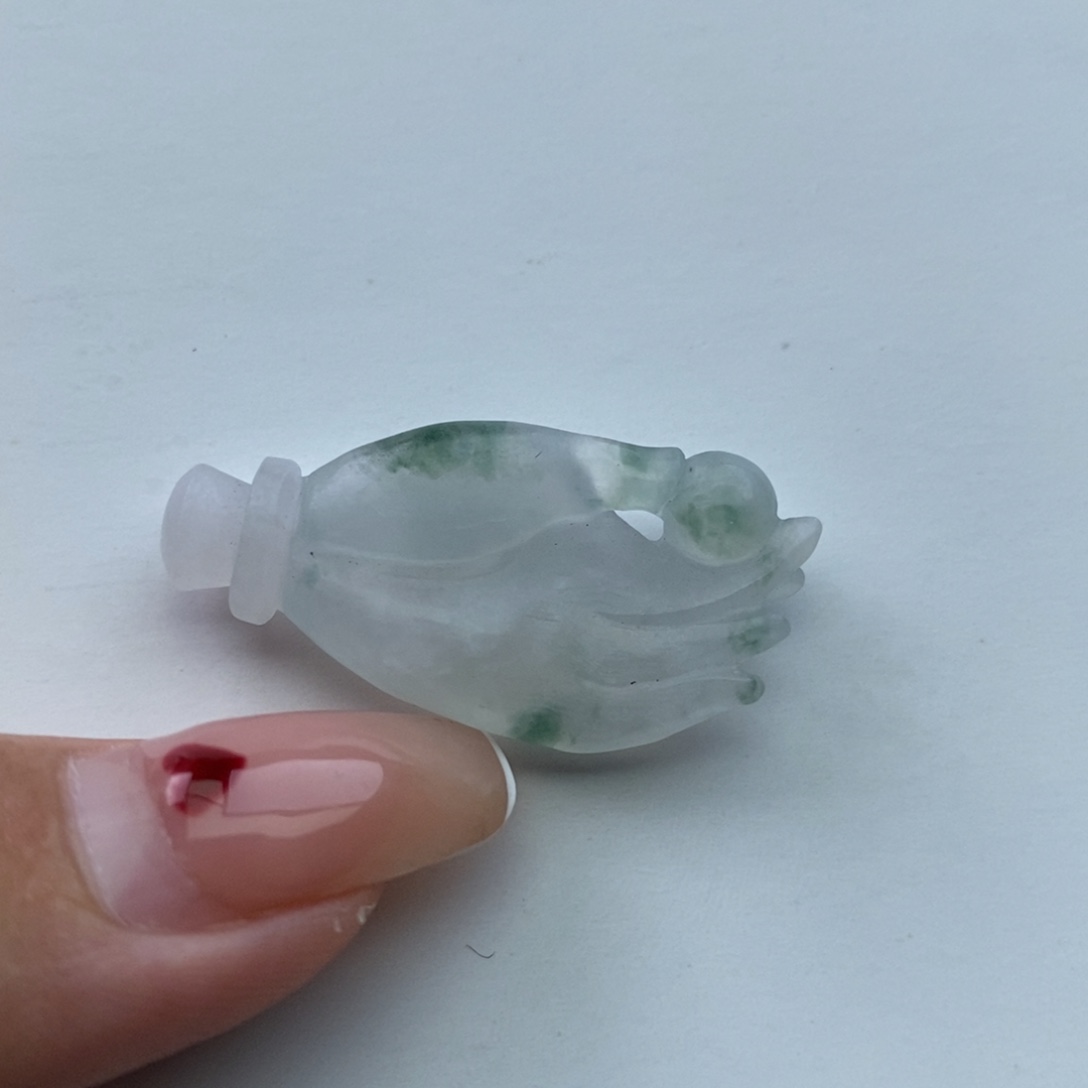 定制翡翠未镶嵌毛货无鉴赏期