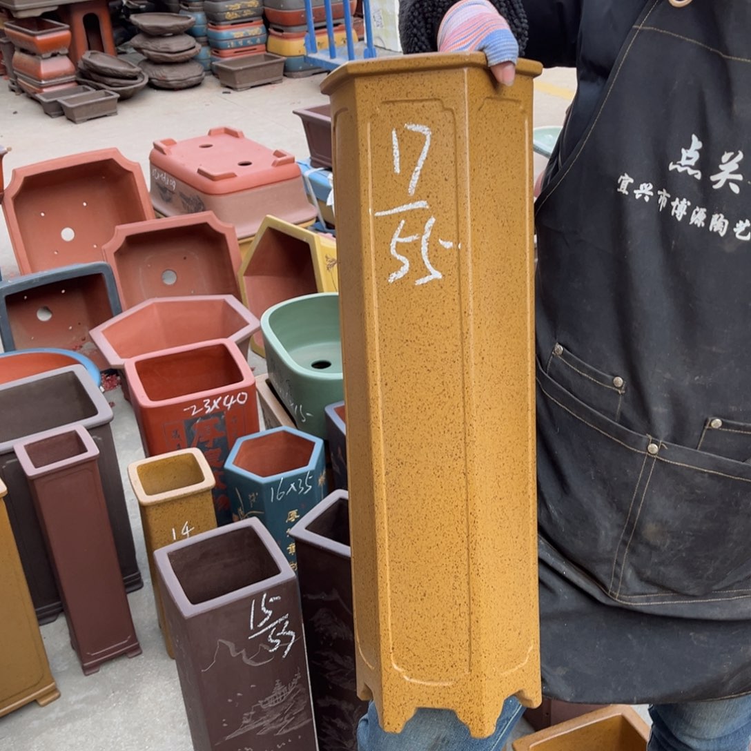 紫砂花盆盆景艺术