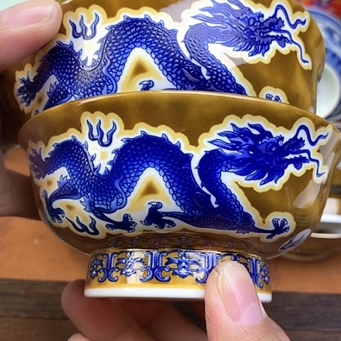 景德镇陶瓷藏式茶碗