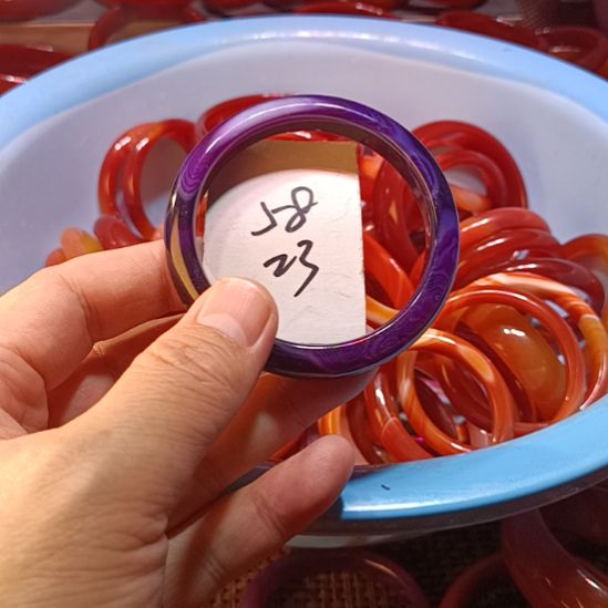 玛瑙/玉髓未镶嵌手镯